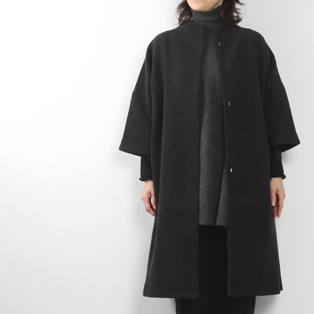 evam eva G@G@ wool tweed coat E233T139