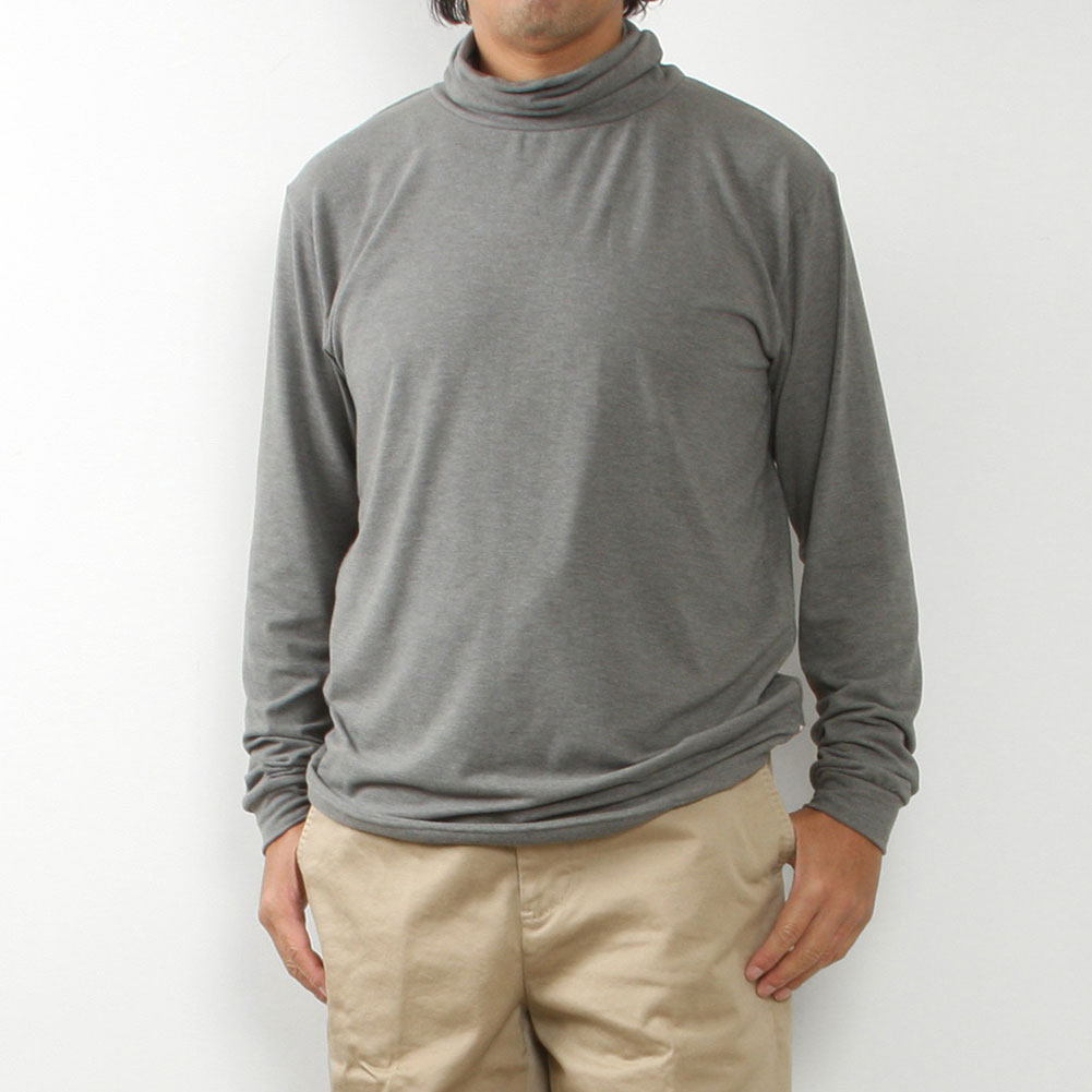 melple メイプル Premiere Suede Turtleneck