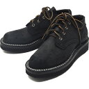 NICKS BOOTS ニックスブーツ OXFORD BLACK ROUGH OUT WIDTH D