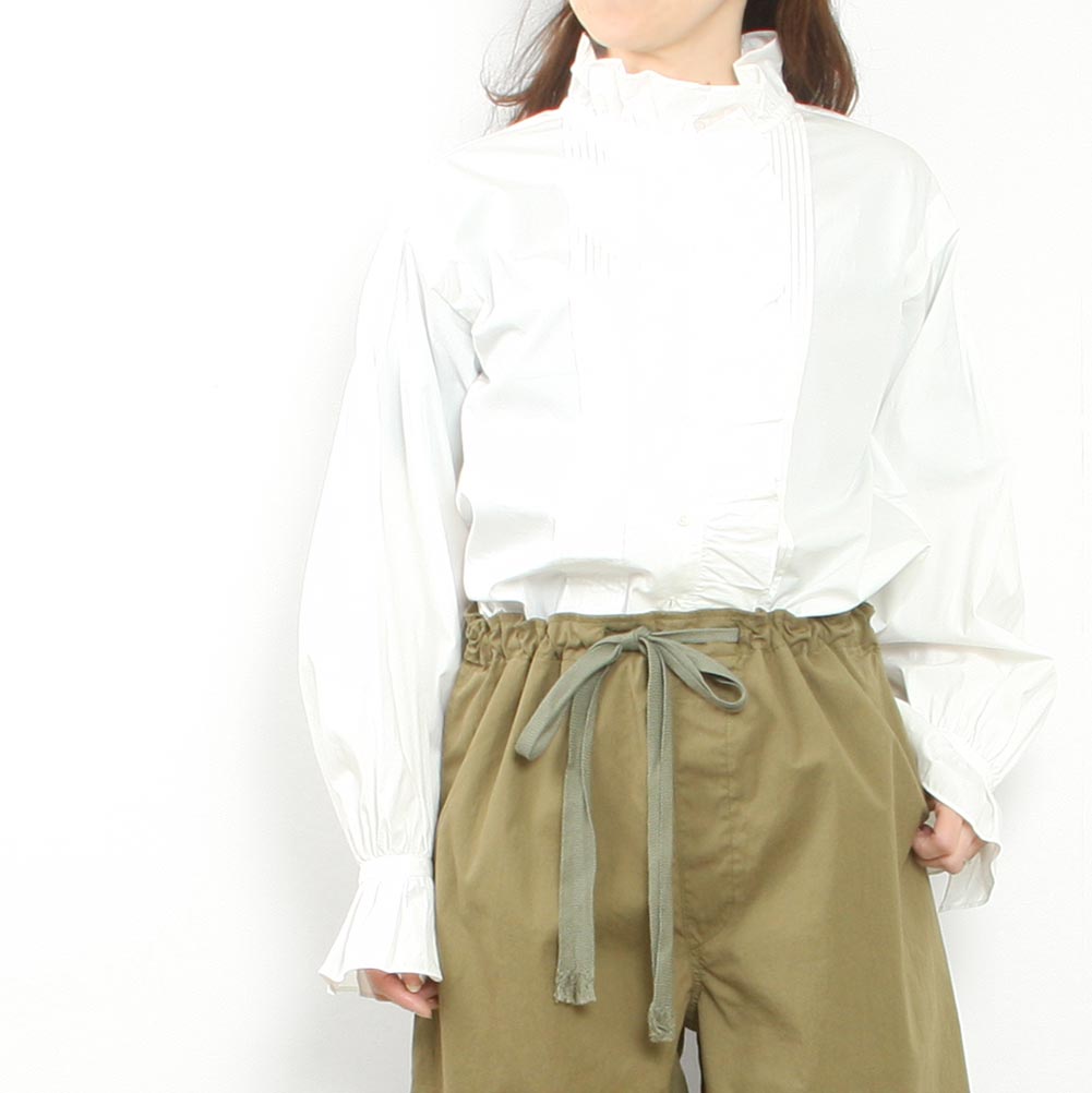 Nigel Cabourn ナイジェルケーボン GATHER COLLOR BLOUSE 80520810000
