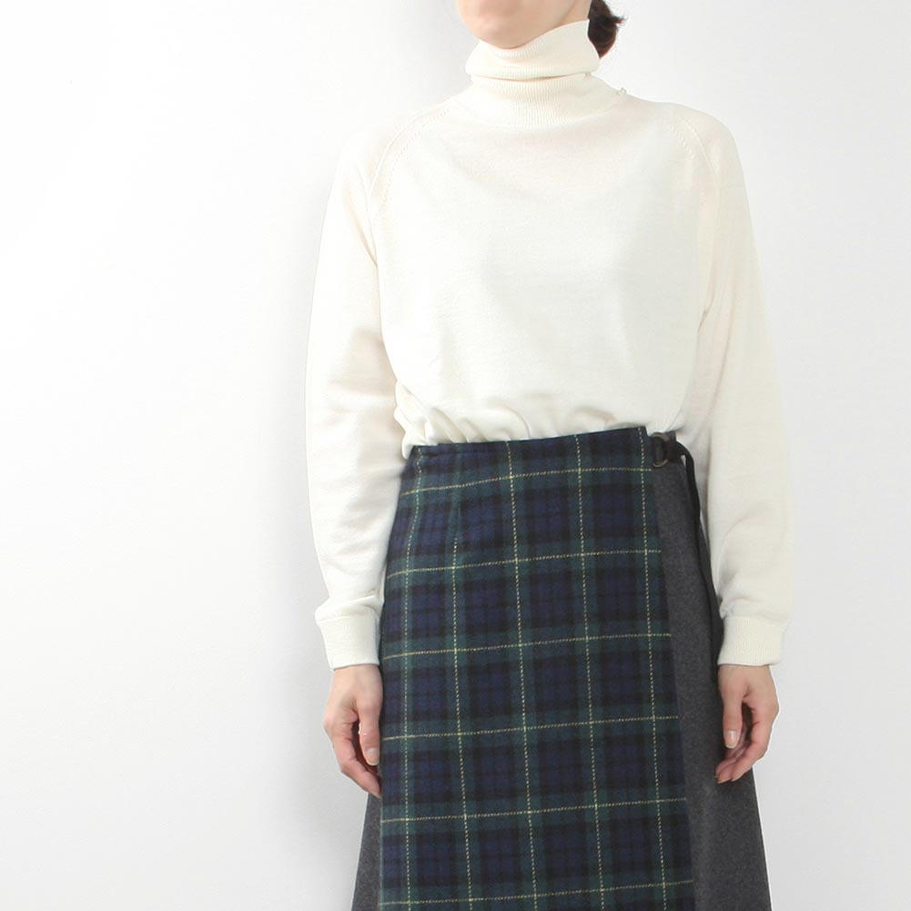 PETER GEESON s[^[M[\ Classic Fit Raglan SLV Turtle Neck