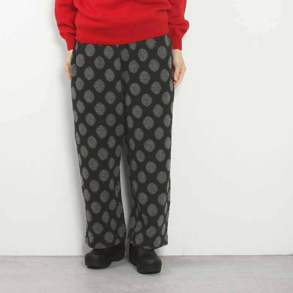 prit プリット ドットジャガードリラックスパンツ P90608