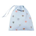 R&D.M.Co- アールアンドディーエムコー COAT OF ARMS DRAWSTRING BAG(S) NO.7386