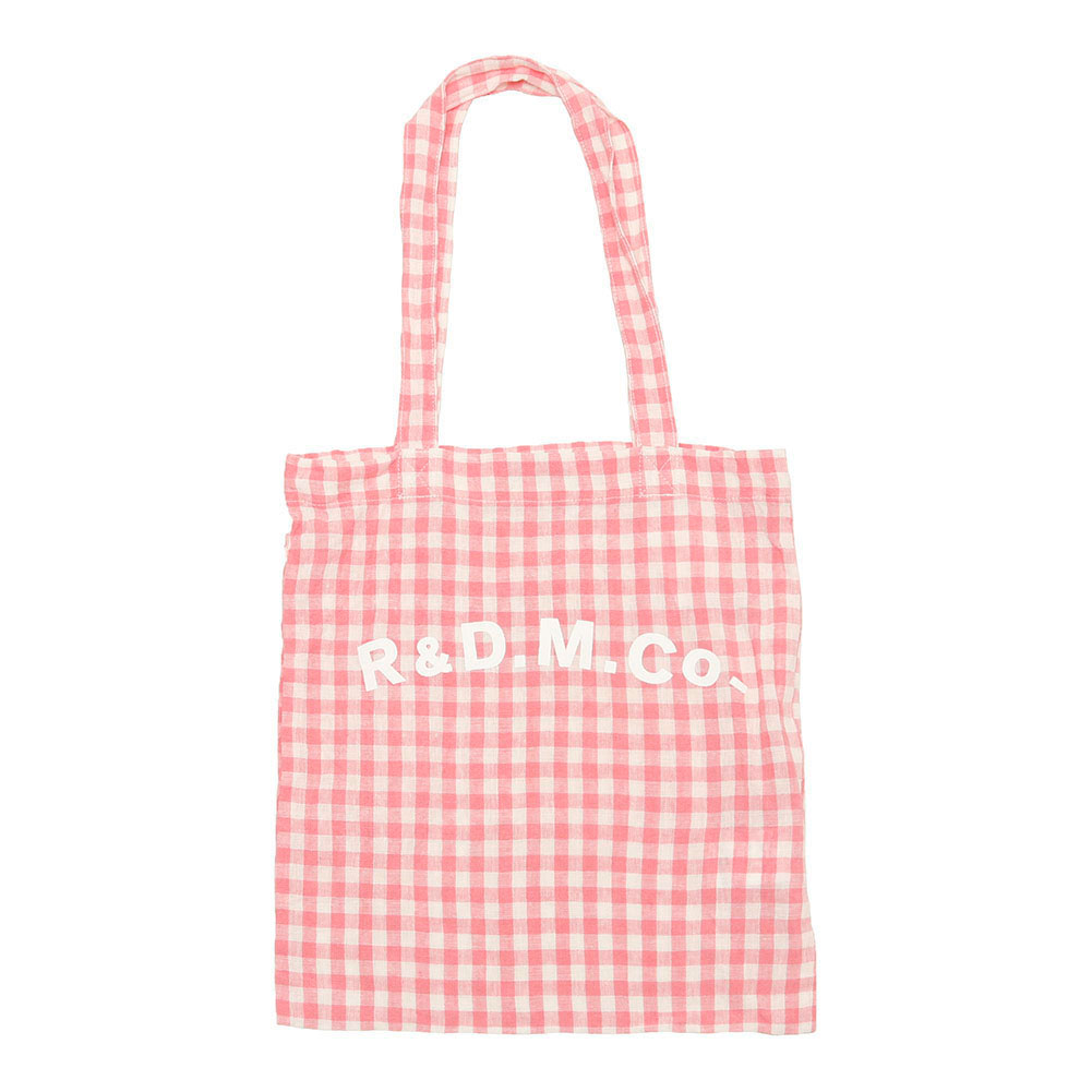 R&D.M.Co. ピンクトートバッグ R&D.M.Co-正規取扱店 オールドマンズテーラー公式通販 R&D.M.Co