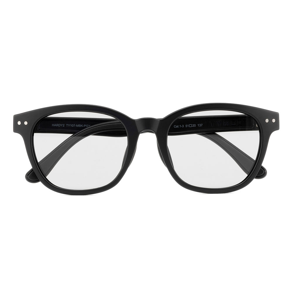 乐天商城 - 【クーポン対象 6/20 20:00-6/29 9:59】TYMER タイマー HARDY2 Matt Black Photochromic Grey TY107-MBK-PGY