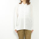 U PHORICA ユーフォリカ キュプラコットンビエラ コットンリネンシャツ U24-08941-43(4)