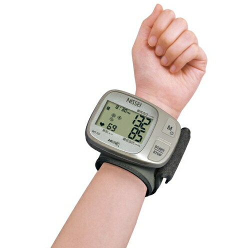 【送料無料】血圧計 手首式デジタル血圧計 WS-10J 日本精密測器 NISSEI