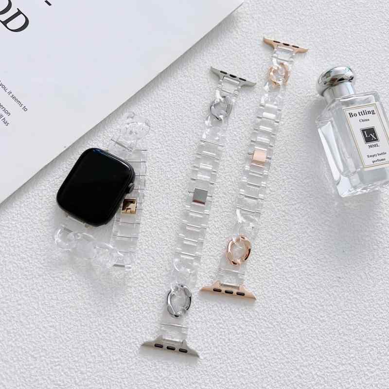 Apple iwatch ストラップ 1/2/3/4/5/6/7/8/9/10/Ultra1-2/se対応ストラップサイズ：第1/2/3世代-38mm,42mm第4/5/6世代/SE-40mm,44mm第7/8/9世代-41mm,45mm第10世代-42mm,46mmUltra1/2-49mm色の分類：クリア、クリアシルバー、クリアブラック、クリアゴールド、クリアローズゴールド【注意事項】 ◆この商品はクリックポストでお届け致します。 ※日時指定はできません。 宅配便をご希望の方は、備考欄に【宅配希望】とご記入の上、ご注文下さい。 送料を修正させていただきますので、ご案内メールをご確認下さい。 ※お取り寄せ商品は、納期までに約2週間ほどかかります。 ※お取り寄せの商品がメーカー欠品の場合は、ご注文をキャンセルとさせていただきます。 ・サイズは平置き外寸サイズです。表記とは異なる場合があります。 ・製品による個体差がある場合がございますので予めご了承下さいませ。 ・撮影環境により、多少実際のカラーと異なる場合がございます。 また、携帯やスマートフォン、パソコンなどの画面上と実物では多少色が異なって見える場合がございます。 ・海外輸入商品の為、商品によって個体差があり、多少の汚れや傷等がある場合がございます。