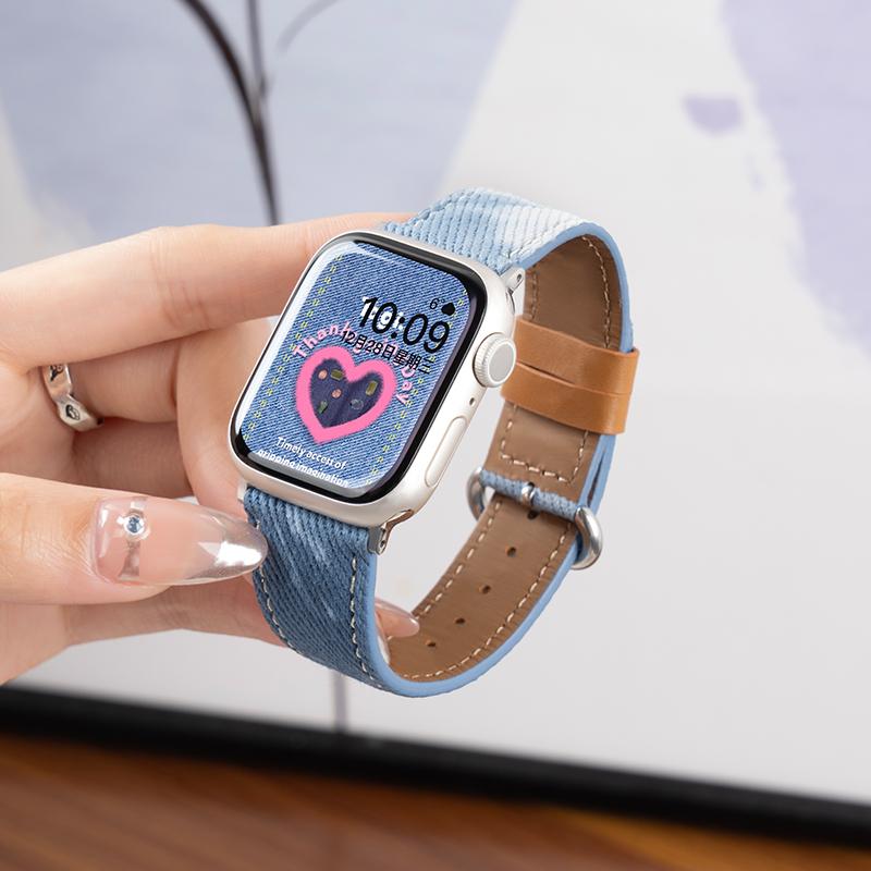 Apple Watch ストラップ 1/2/3/4/5/6/7/8/9/10/Ultra1/2/se対応ストラップサイズ: 第1/2/3世代-38mm,42mm第4/5/6世代/SE-40mm,44mm第7/8/9世代-41mm,45mm第10世代-42mm,46mmUltra1/2-49mm色の分類: グラデーション_ライトブルー、タイダイ_ブルー、ジオメトリ_ライトブルー、ジャカード_ライトブルー、ジオメトリ_ライトターコイズ、タイダイ_ブラウン【注意事項】 ◆この商品はクリックポストでお届け致します。 ※日時指定はできません。 宅配便をご希望の方は、備考欄に【宅配希望】とご記入の上、ご注文下さい。 送料を修正させていただきますので、ご案内メールをご確認下さい。 ※お取り寄せ商品は、納期までに約2週間ほどかかります。 ※お取り寄せの商品がメーカー欠品の場合は、ご注文をキャンセルとさせていただきます。 ・サイズは平置き外寸サイズです。表記とは異なる場合があります。 ・製品による個体差がある場合がございますので予めご了承下さいませ。 ・撮影環境により、多少実際のカラーと異なる場合がございます。 また、携帯やスマートフォン、パソコンなどの画面上と実物では多少色が異なって見える場合がございます。 ・海外輸入商品の為、商品によって個体差があり、多少の汚れや傷等がある場合がございます。