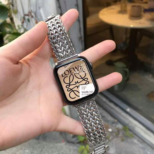 Apple Watch バンド メタル ステンレス チェーン ストラップ 交換ベルト 高級感 Apple Watch1-9/Ultra対応 Apple Watch バンド メタル ステンレス チェーン ストラップ 交換ベルト 高級感 Apple Watch1-9/Ultra対応