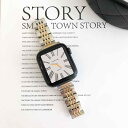 Apple Watch バンド メタル ステンレス シンプルストラップ 交換ベルト 高級感 上品 Apple Watch1-7/se対応