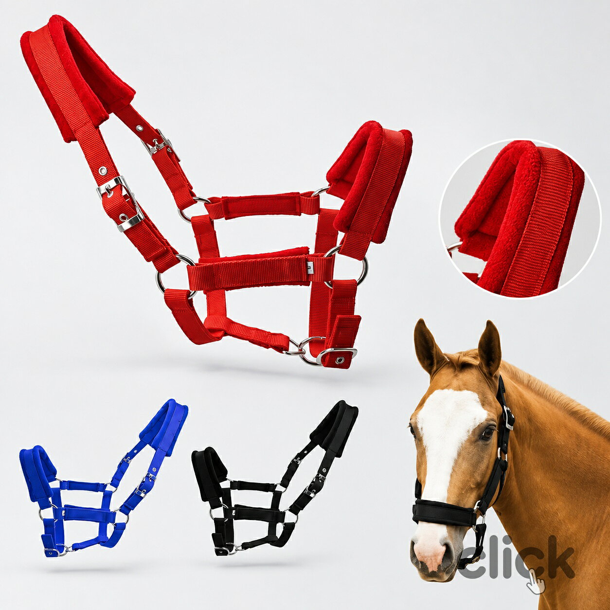 無口 エレガント 乗馬 馬 頭絡 乗馬 馬具 ホルター 馬用 乗馬 乗馬用