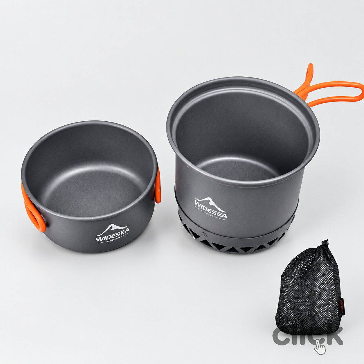 アウトドア 調理器具 クッカー セット 鍋 2点 ヒートエクスチェンジャー ソロ キャンプ アルミ バーベキュー 道具 料理 コンパクト 防災