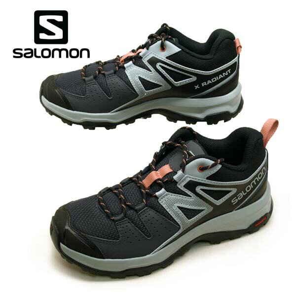 【アウトレット品・返品交換不可】サロモン SALOMON X RADIANT W 406760 軽量 ハイキングシューズ レディース