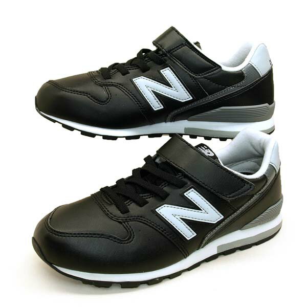 ニューバランス new balance YV9960 LBK LWH マジックベルト 合皮 0996 キッズ/レディース