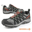 【全品ポイント5倍以上 24日20時より】【30％OFF】 メレル MERRELL ACCENTOR 3 WP アクセンター ウォータープルーフ J036895 黒灰 透湿/防水 トレッキング ローカット ウォーキング 登山靴 メンズ アウトドア スポーティ