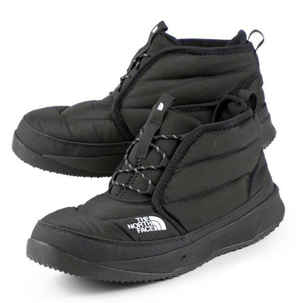 楽天クリックマーケット【最大2000円OFFクーポン 5月15日まで】ノースフェイス THE NORTH FACE Nuptse Chukka NF02273 KK ヌプシ チャッカ 黒 撥水 防寒用チャッカブーツ メンズ カジュアル スポーティ アウトドア