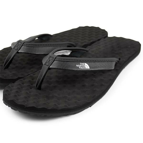 楽天クリックマーケットノースフェイス The North Face Base Camp Flip-Flop II NFW02451 KW ベース キャンプ フリップ フロップ 凸凹フットベット 鼻緒 黒 レディース トング サンダル ビーチサンダル コンフォート リラックス アウトドア シンプル