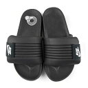 ナイキ W NIKE OFFCOURT ADJUST SLIDE DV1033-002 黒 オフコート アジャスト スライド リラックスサンダル クールダウン ...