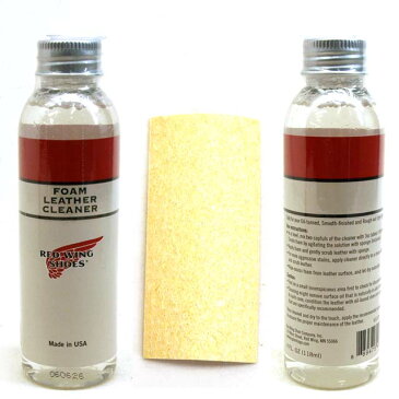 レッドウィング REDWING 91025 FOAM LEATHER CLEANER 純正品 フォーム レザー クリーナー 1瓶 シューケア/アクセサリー