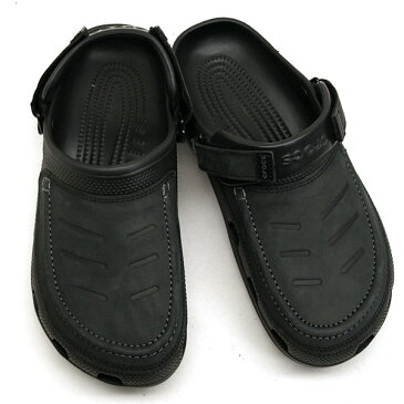 クロックス crocs Yukon Vista Clog 205177-060 黒 ユーコン ヴィスタ クロッグ サンダル メンズ