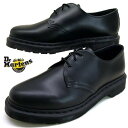 【マラソン最大2000円OFF券_27日1:59迄】【保革用ミンクオイルプレゼント】ドクターマーチン Dr.Martens 1461 MONO 14345001 黒 CORE 3 EYE SHOE メンズ(4)