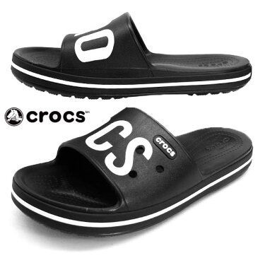 クロックス crocs crocband 3 printed slide 206003-066 黒 クロックバンド プリンテッド スライド サンダル レディース/メンズ