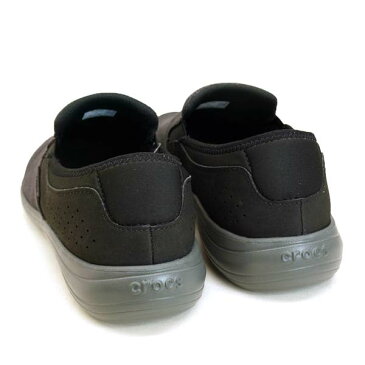 クロックス crocs Reviva Canvas Slipon Men 206062-0DD 黒/灰 リバイバ キャンバス スリッポン スニーカー メンズ