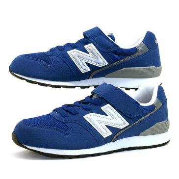 ニューバランス new balance YV996 CEB マジックベルト 合皮 996 青 キッズ/レディース