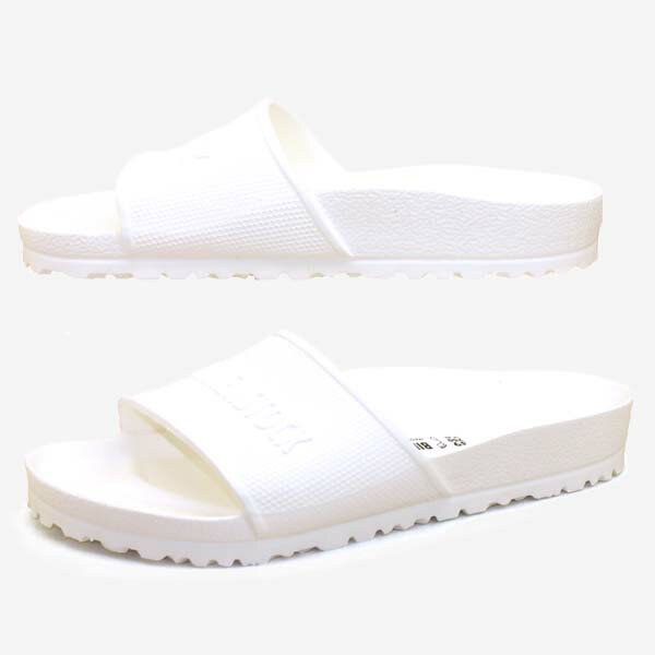 ビルケンシュトック サンダル メンズ ビルケンシュトック BIRKENSTOCK Classic Barbados 1015399 バルバドス スライド シャワーサンダル 白 メンズ