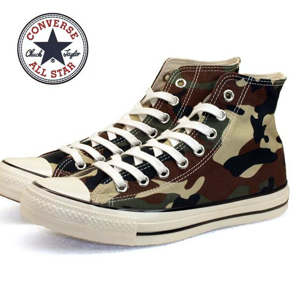 【アウトレット品・返品交換不可】コンバース CONVERSE ALL STAR US CAMO HI 1SC482 オールスター US カモ ハイ レディース/メンズ