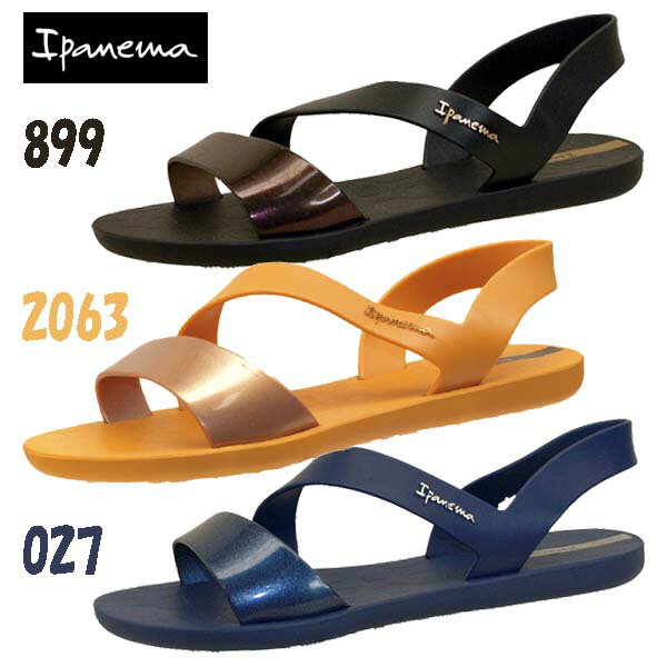 イパネマ 【最大2000円OFFクーポン 5月15日まで】イパネマ Ipanema VIBE SANDAL SP82429 バイブ 027 063 899 フラットサンダル ビーチサンダル レディース