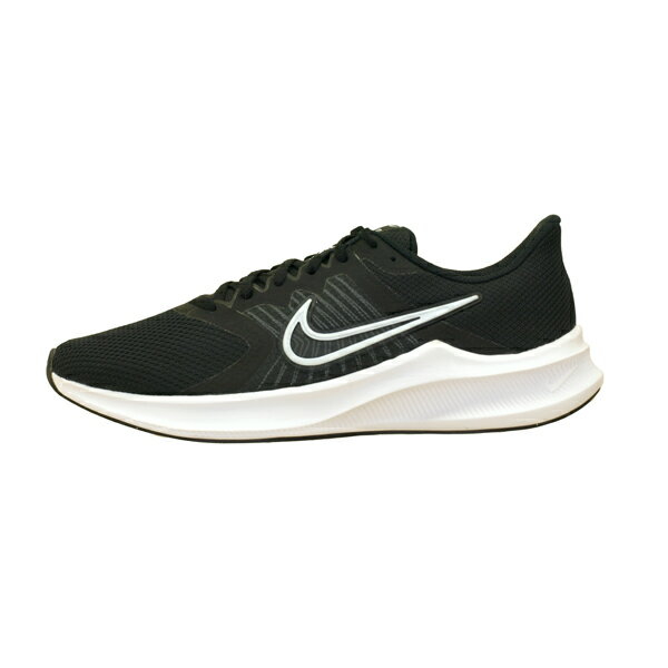 ナイキ NIKE DOWNSHIFTER 11 CW3411-006 ダウンシフター 黒白 ランニングシューズ メンズ