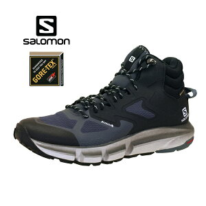 サロモン SALOMON PREDICT HIKE MID GORE-TEX 414609 黒 ハイキング 登山靴 ゴアテックス 軽量 防水 メンズ