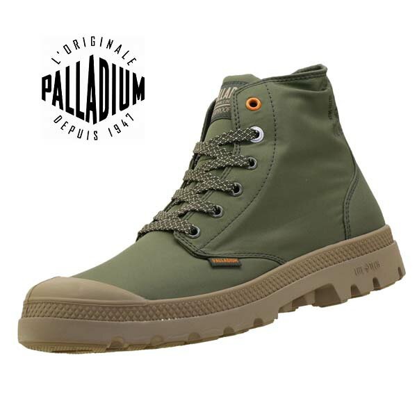 【34％OFF】 男女兼用 パラディウム PALLADIUM PAMPA PUDDLE LITE 76978-309 パンパ パドルライトプラス ウォータープルーフ 防水 オリーブ レインシューズ