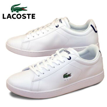 ラコステ LACOSTE CARNABY EVO BL 21 1 白 SM00021-042 クラシック コート スニーカー 正規品 メンズ あす楽 送料無料 シンプル スポーティー