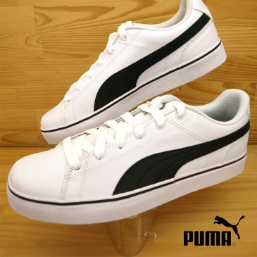 プーマ PUMA COURT POINT VUIC V2 362946-01 コートポイント 白/黒 コートスタイルスニーカー メンズ カジュアル スポーティ あす楽 送料無料