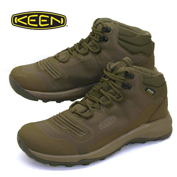 【30％OFF】キーン KEEN TEMPO FLEX MID WP テンポ フレックス ミッド ウォータープルーフ 1025469 カンテーン 防水 登山靴 ハイキングシューズ アウトドア メンズ あす楽 送料無料