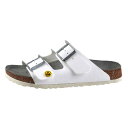 【最大2000円OFFクーポン 7日10時から】ビルケンシュトック BIRKENSTOCK Classic Arizona ESD 0089410 アリゾナ ESD サンダル 白 静電気防止 メンズ 国内正規品 カジュアル シンプル アウトドア ESD防止加工 3