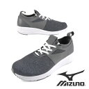  ミズノ MIZUNO Tx Walk ウォーキング シューズ 184403 濃灰 レースアップ 3E EEE 軽量 カジュアル メンズ シンプル スポーティー カジュアル おしゃれ あす楽 送料無料