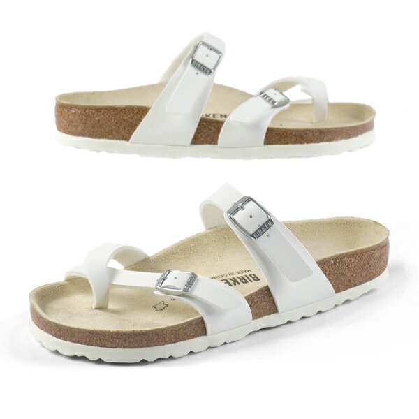 ビルケンシュトック BIRKENSTOCK Classic Mayari 0071051 マヤリ トング サンダル 白 レディース/メンズ シンプル アウトドア