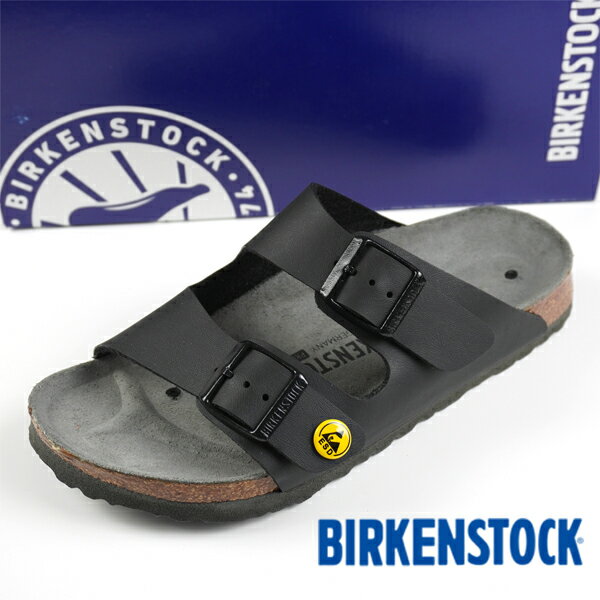 【最大2000円OFFクーポン 5月15日まで】【日本正規品】ビルケンシュトック BIRKENSTOCK Classic Arizona ESD 0089428 アリゾナ サンダル ナロー 黒 静電防止 ESDバッジ レディース カジュアル シンプル アウトドア