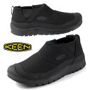 【ポイント5倍!】キーン KEEN HOODCAMP FR フッドキャンプ エフアール 1027988 黒 スリッポン スニーカー キャンプシューズ レディース...