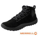 メレル MERRELL WRAPT MID WATERPROOF J037751 ラプト ミッド ウォータープルーフ 防水 黒 ハイキング トレーニング シューズ メンズ カジュアル アウトドア シンプル スポーティ