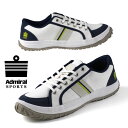 アドミラル ADMIRAL BONNIE AD903 ボニー スエード×キャンバス スニーカー 2E相当 白/紺 0903 レディース カジュアル おしゃれ か...