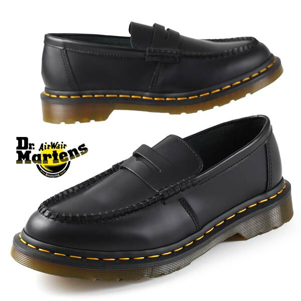 【保革オイルプレゼント！】 ドクターマーチン Dr.Martens PENTON ペントン 30980001 黒 ローファー ビジネス カジュアル メンズ あす楽 送料無料 カジュアル シンプル おしゃれ