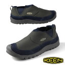 【ポイント5倍!】キーン KEEN HOODCAMP FR フッドキャンプ エフアール 1027987 オリーブ紺 スリッポン スニーカー キャンプシューズ メ...
