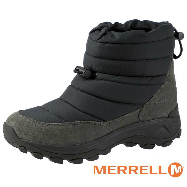 メーカー希望小売価格はメーカーカタログに基づいて掲載しています ■商品概要■MERRELL WINTER MOC ZERO TALL　J005609 メレル　ウィンター モック ゼロ トール カラー：BLACK　片足重量：約390g（26cm） アッパー：ナイロン/ピッグスエードレザー　ソール：ゴム底 ■商品説明■モックタイプ「WINTER MOC ZERO」のブーツタイプ。 トグルクロージャーによるフィット調整で着脱も容易ができ、冬の外出時やアクティビティ後の着用に最適。 高い断熱効果を持つインサレーションが快適性を保ち、DWR耐久撥水コーティングにより防水性も確保。 冬の様々なシーンで活躍する1足です。 『WINTER MOC』シリーズは、Y2K (Year 2000) に発売されたクラシックなウィンターパフォーマンスシューズ。 メレルのアイコンモデル「JUNGLE MOC」が登場した1998年から3年後、冬季にもアフタースポーツシューズの選択肢を求め開発されたのが 「WINTER MOC」であり、20年以上前のウィンターパフォーマンスシューズでありながら、その”構造”のみで優れた快適性と確かな機能性を発揮していた正にブランドの逸品と評するべきアイテム。現在、復刻したアーカイブモデル「WINTER MOC 3」を展開中。 ■サイズについて■ 一般的なスポーツスニーカーとほぼ同じ大きさです。 ■MERRELL一覧 ■スリッポンシューズ一覧 ■ハイキング・トレッキングシューズ一覧 ■スノーシューズ一覧