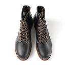 レッドウィング RED WING BECKMAN FLATBOX 9060 ベックマン ブーツ フラットボックス ブラック・クロンダイク 黒/茶芯革 メンズ カジュアル シンプル ハンドメイド ビジネス カジュアル 天然皮革 おしゃれ 送料無料 2