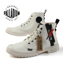  パラディウム PALLADIUM SP20 UNZIPPED アンジップド 78883 116 白 アウトジップ ファスナー付き ハイカット 軽量スニーカー メンズ シンプル